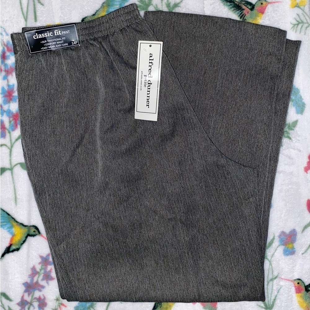 Alfred Dunner Classic Fit Dress Pant